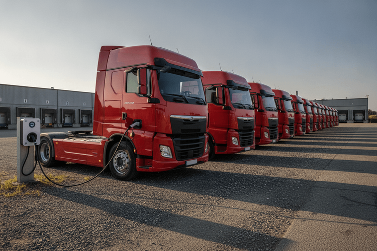 E-Lkw auf dem Vormarsch: Spedition setzt auf Elektro-Sattelschlepper
