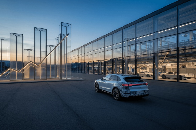 Porsche-Absatz bricht ein – E-Cayenne soll Wende bringen