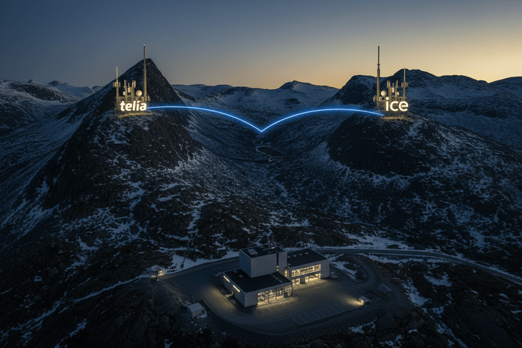 Telia und Ice fusionieren Mobilfunknetze in Norwegen für Wettbewerbsvorteil