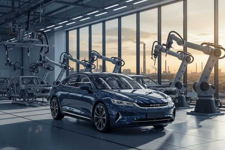 BYD peilt 2026 Auslandsabsatz von 1,5 Millionen Fahrzeugen an