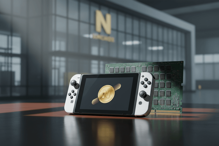 Nintendo-Aktie bricht um 10% ein – Speicherchip-Krise belastet Gaming-Giganten