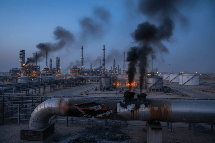 Iran greift saudi-arabische Ölinfrastruktur an: Produktion bricht massiv ein