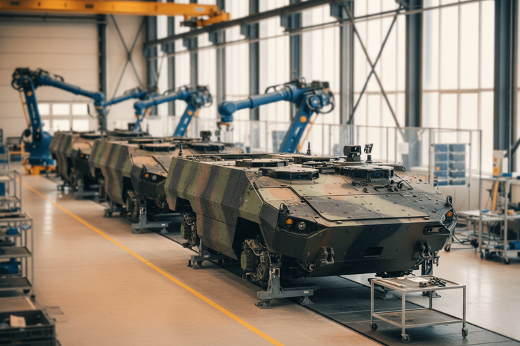 Rheinmetall steigert Gewinn im ersten Quartal 2026 deutlich