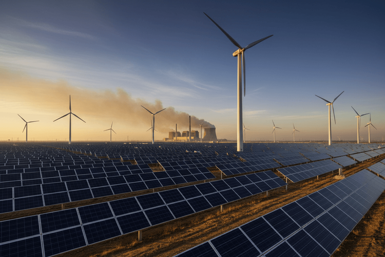 China überholt fossile Energien: 51% saubere Stromkapazität erreicht