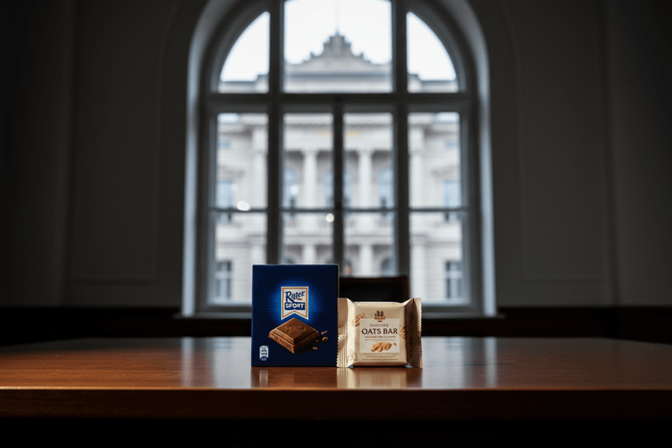 Ritter Sport unterliegt im Quadrat-Streit gegen Haferriegel