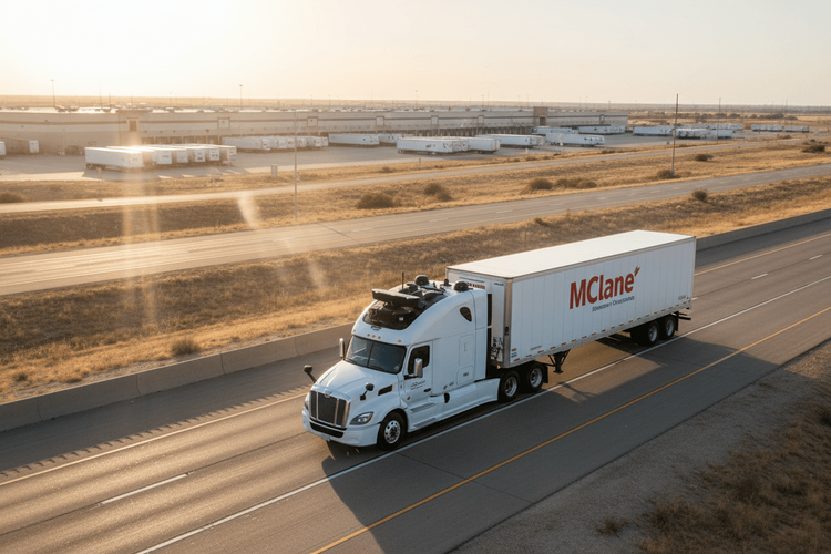 Berkshire-Tochter McLane setzt fahrerlose Aurora-Lkw im Sun Belt ein