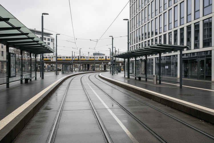 Ver.di-Warnstreiks legen ÖPNV in ganz Deutschland lahm