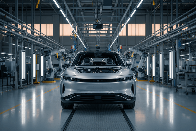 Lucid verfehlt Q1-Auslieferungsziele wegen Zulieferer-Qualitätsproblem
