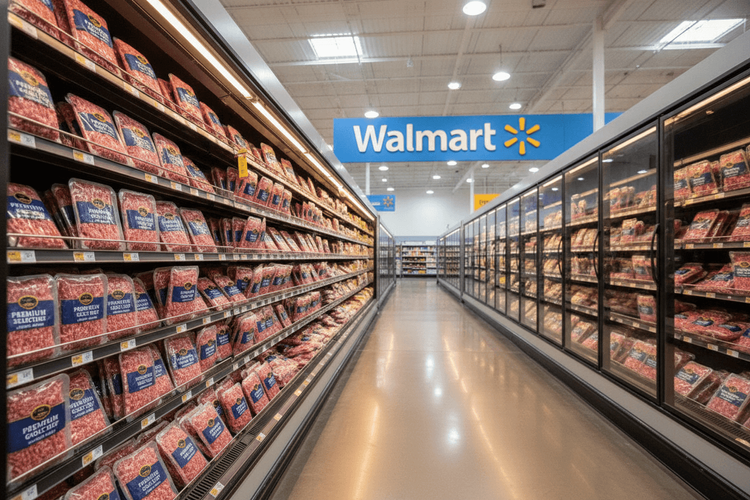 Trump lobt Walmart als „patriotisch" nach Preissenkungen bei Rindfleisch