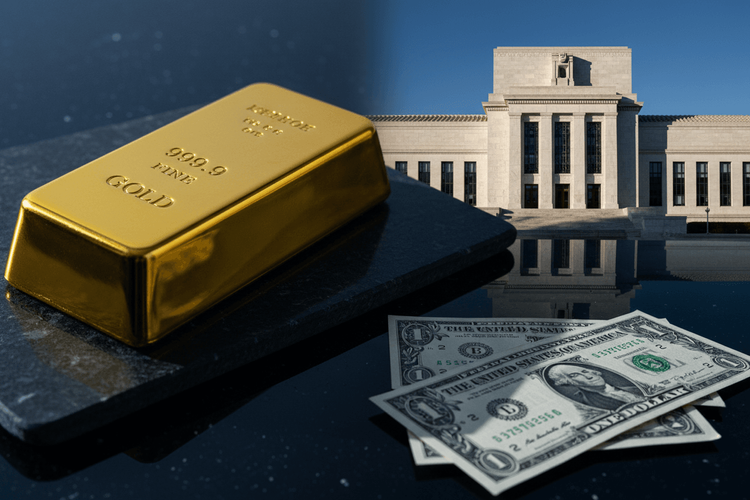 Dollar stark, Gold unter Druck: US-Daten verschieben Fed-Zinswende