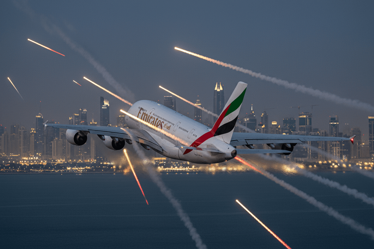 Iranische Raketen stören Flugbetrieb am Persischen Golf massiv