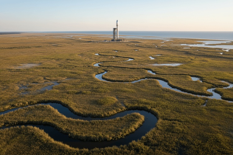SpaceX plant riesigen Landkauf in Louisiana für neuen Starbase