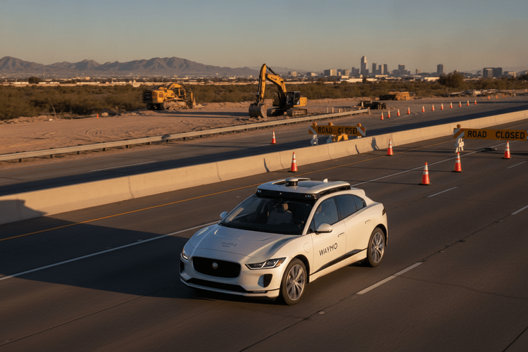Waymo ruft 3.900 Robotaxis wegen Baustellen-Softwarefehler zurück