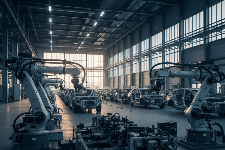 Deutsche Industrieproduktion sinkt im Februar entgegen Analystenerwartungen
