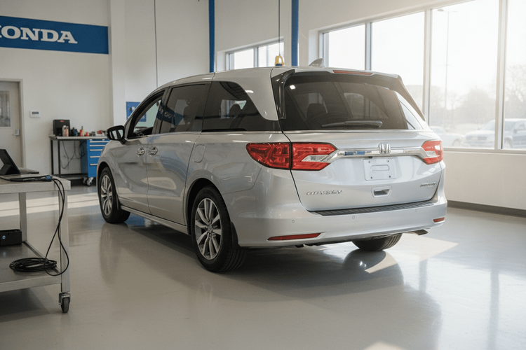 Honda ruft 325.000 Odyssey-Fahrzeuge wegen Rückfahrkamera-Problemen zurück