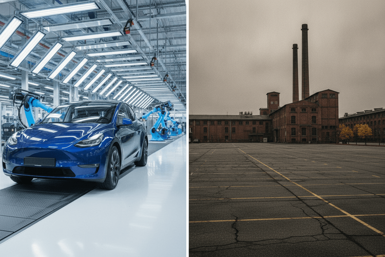 Tesla stellt 1.000 ein, während VW 100.000 Stellen streicht