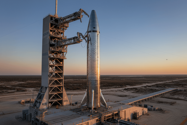 SpaceX verschiebt Starship V3-Testflug auf Anfang Mai