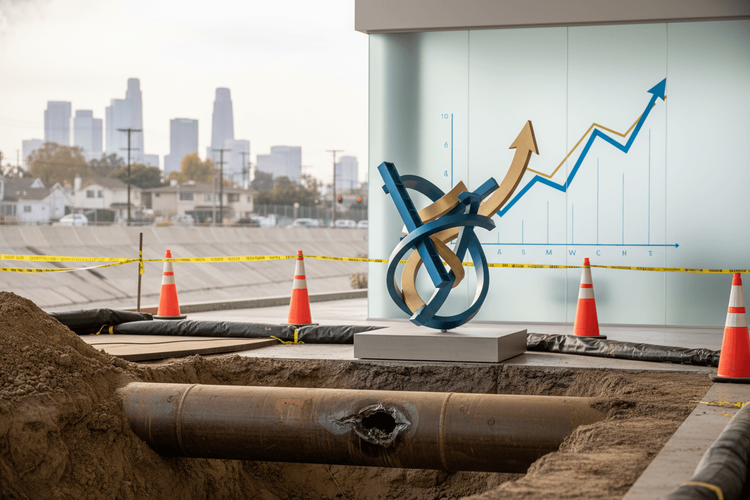 Ölpipeline in East Los Angeles gebrochen – Teile bald wieder in Betrieb