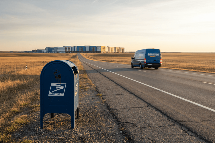 Amazon reduziert USPS-Pakete: Ländliche USA droht Versorgungslücke