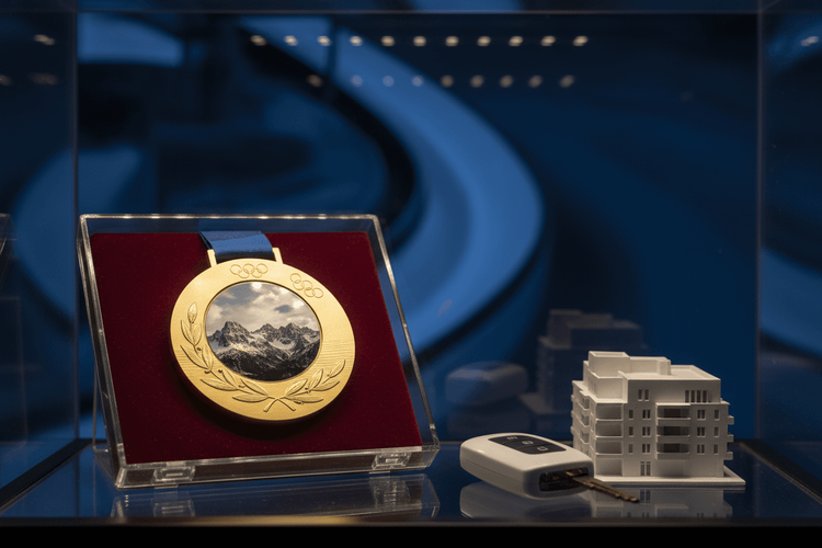 Olympische Winterspiele 2026: Singapur zahlt 792.000 Dollar für Gold