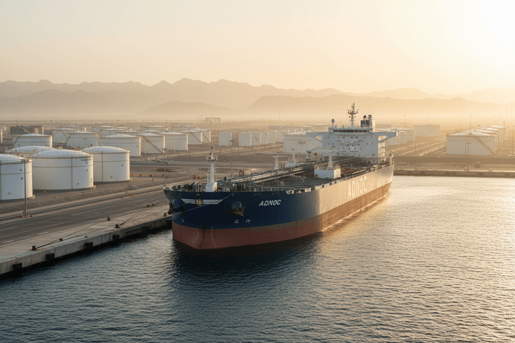 Adnoc informiert Kunden über Ladungsverfügbarkeit vor Fujairah