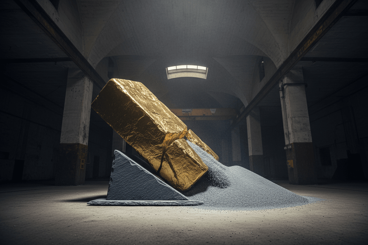 Edelmetalle unter Druck: Gold und Silber brechen massiv ein