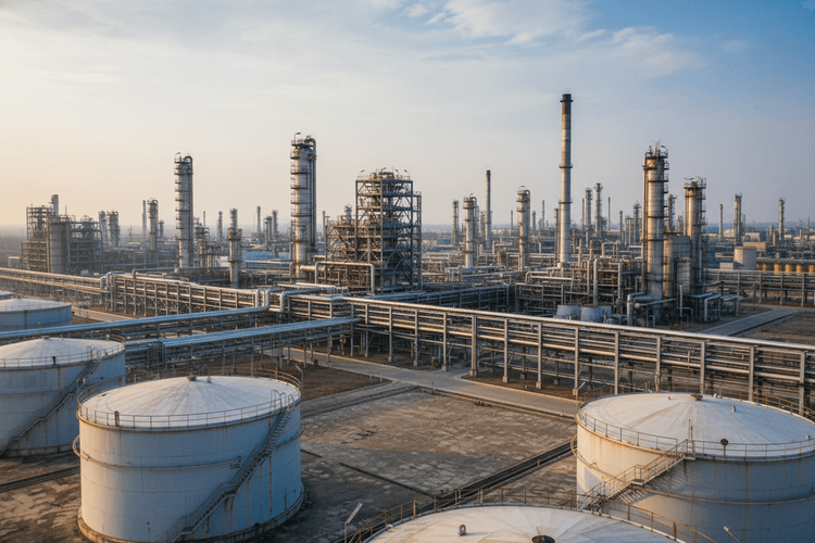 Chinas Rohölverarbeitung fällt auf Tiefstwert seit 2022