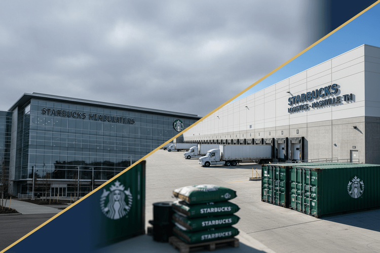 Starbucks eröffnet neues Büro in Nashville und verlagert Lieferketten-Team
