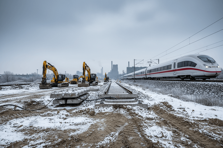 Deutsche Bahn, Airbus und Konjunktur: Deutschland unter Druck