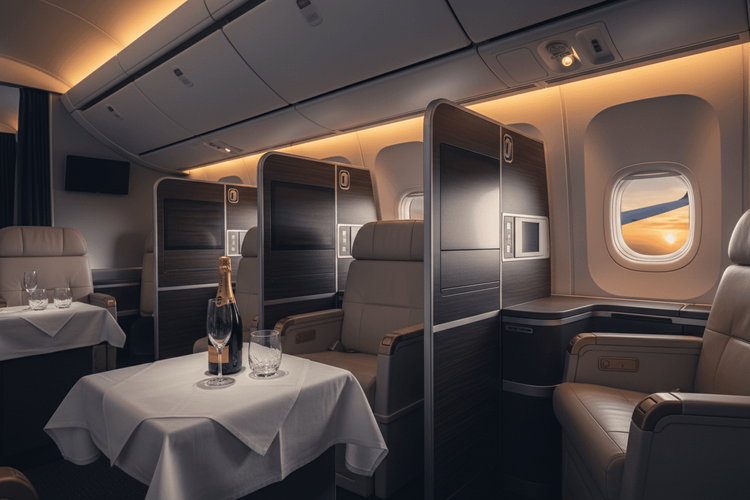 US-Airlines setzen auf Luxusreisende: Ein neues goldenes Zeitalter?