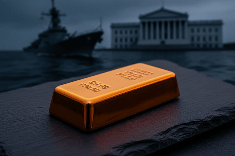 Goldpreis nahe 5.200 Dollar: Starke Februar-Gewinne dank Krisenangst