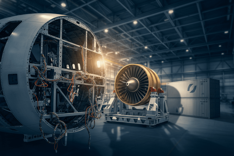 Luftfahrtbranche kämpft mit Lieferengpässen und geopolitischen Spannungen