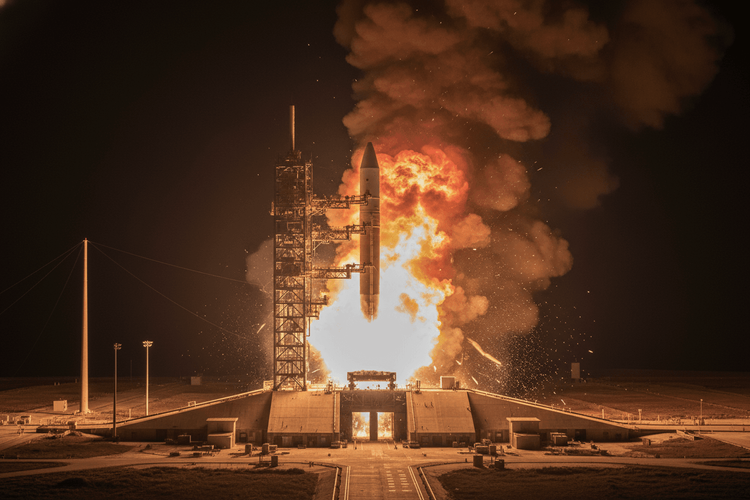 Blue-Origin-Rakete explodiert bei Test in Cape Canaveral