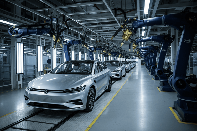 BYD meldet ersten Jahresgewinnrückgang seit vier Jahren