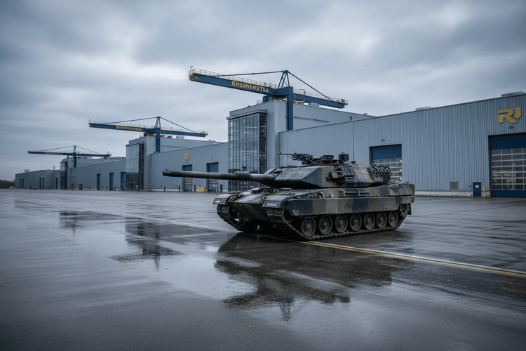 Rheinmetall erwartet 2025 Umsatzwachstum von bis zu 45 Prozent