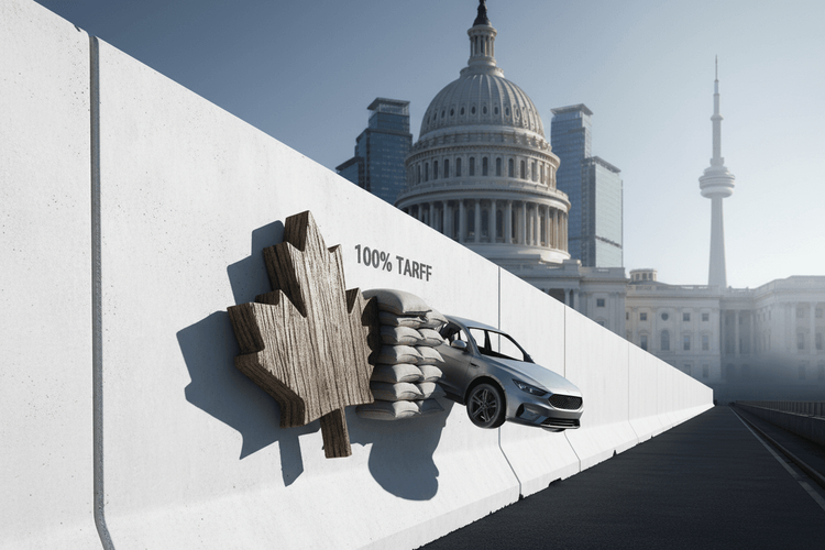 Trump droht Kanada mit 100% Zoll wegen China-Deal