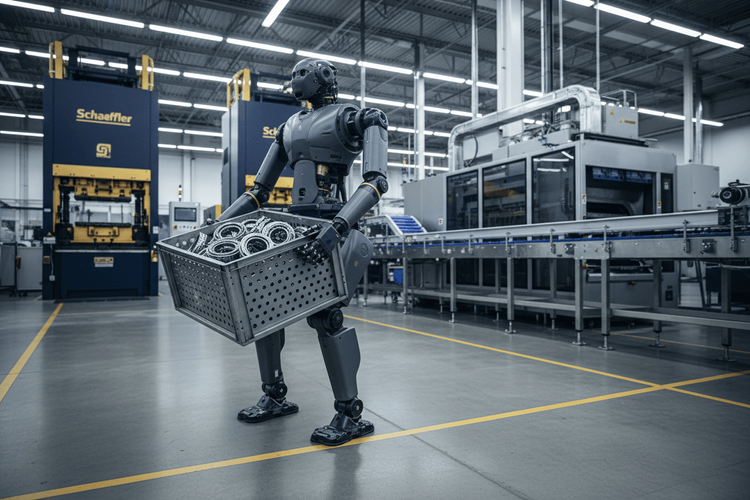 Schaeffler setzt humanoiden Roboter in US-Fabrik ein