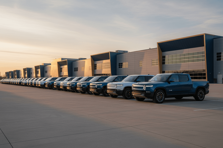 Rivian-Aktie fällt trotz erfüllter Auslieferungsziele im Q1 2026