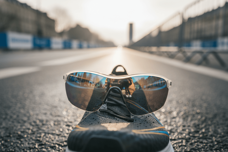 Marathonläufer: Sonnenbrillen werden zum neuen Statussymbol beim Laufen