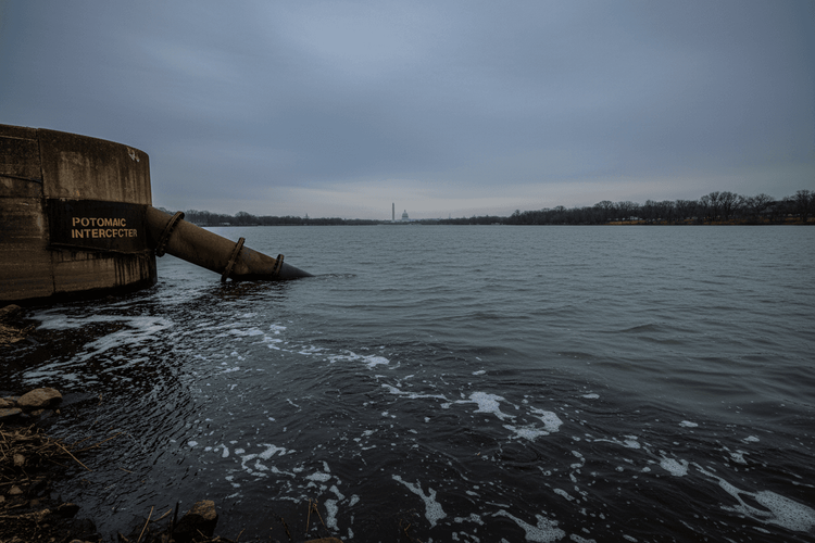 Trump fordert Demokraten zur Hilfe-Bitte bei Potomac-Abwasserkrise auf