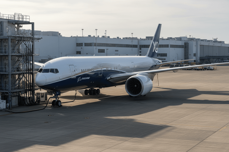 Boeing 777X: Erstflug der Serienmaschine für April geplant