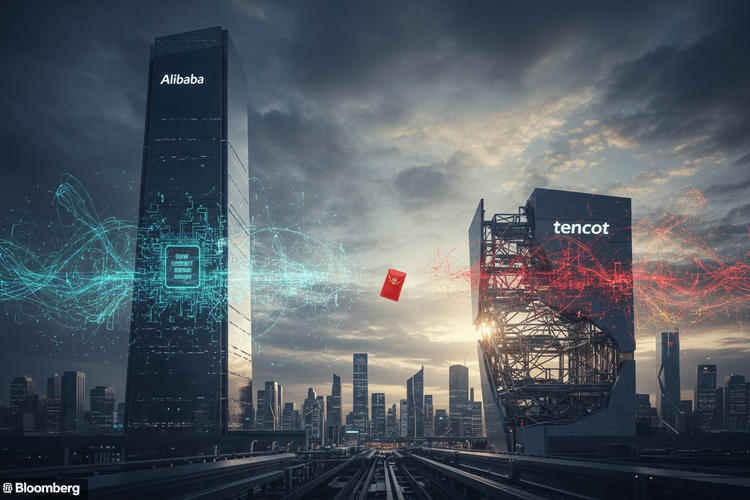 Chinas KI-Wettlauf: Alibaba zieht an Tencent vorbei