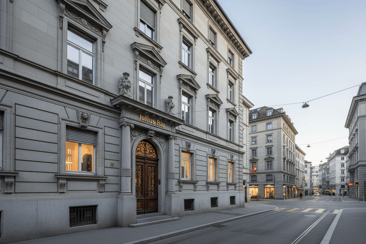 Julius Bär sucht laut Insidern neuen Finanzchef