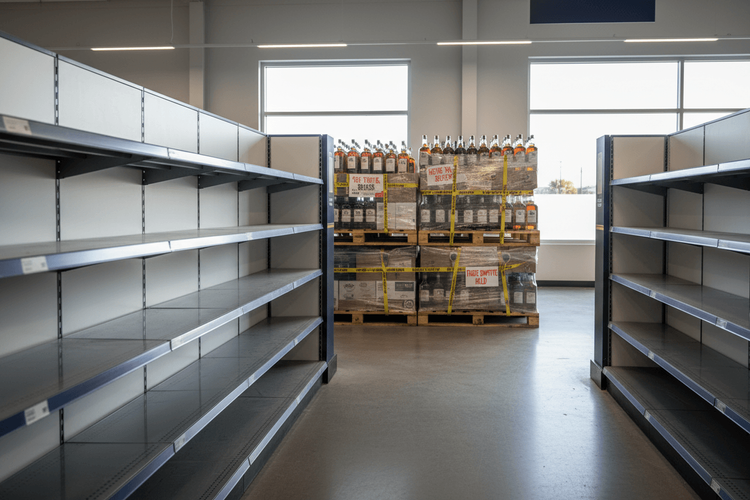 Kanadischer Boykott trifft US-Spirituosenhersteller: Exporte brechen um 73% ein