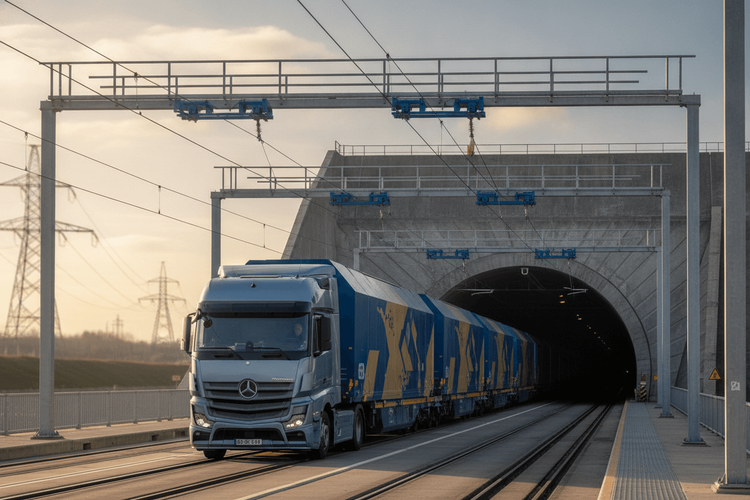 Getlink: Lkw-Verkehr im Kanaltunnel steigt im Juli um 3,6 Prozent