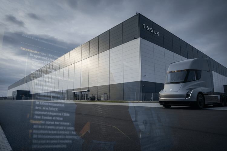 Tesla unter Druck: Rechtsstreit in Grünheide und wachsende Konkurrenz bei E-Trucks