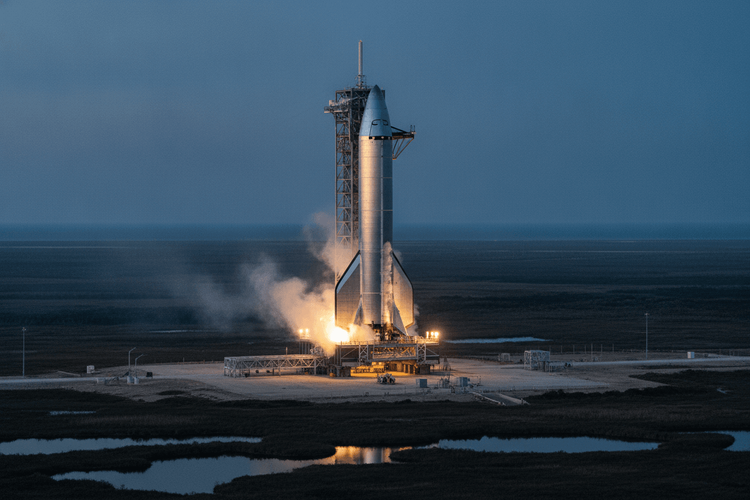 SpaceX Starship vor Start: Kann die Megarakete die Aktie retten?