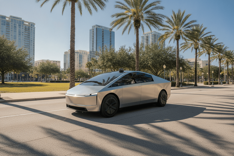 Tesla Robotaxi expandiert nach Orlando und Tampa – Quartalsbericht steht bevor