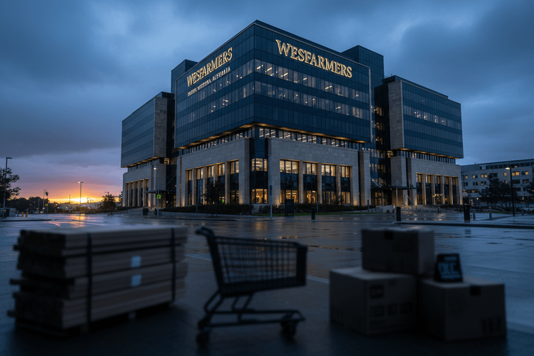 Wesfarmers-Aktie bricht ein: Konsumflaute belastet Australiens Einzelhandelsriesen