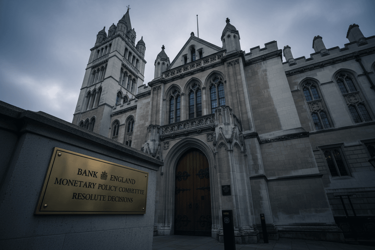 Bank of England hält Zinsen bei 3,75 Prozent stabil